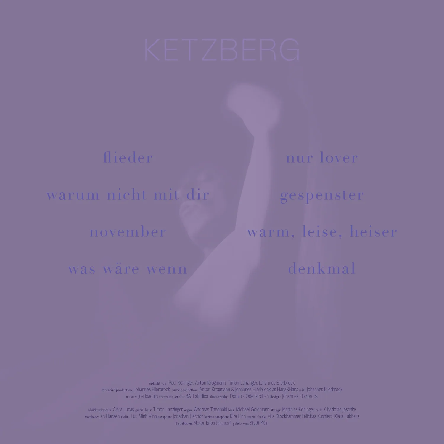 Flieder LP — Rückseite